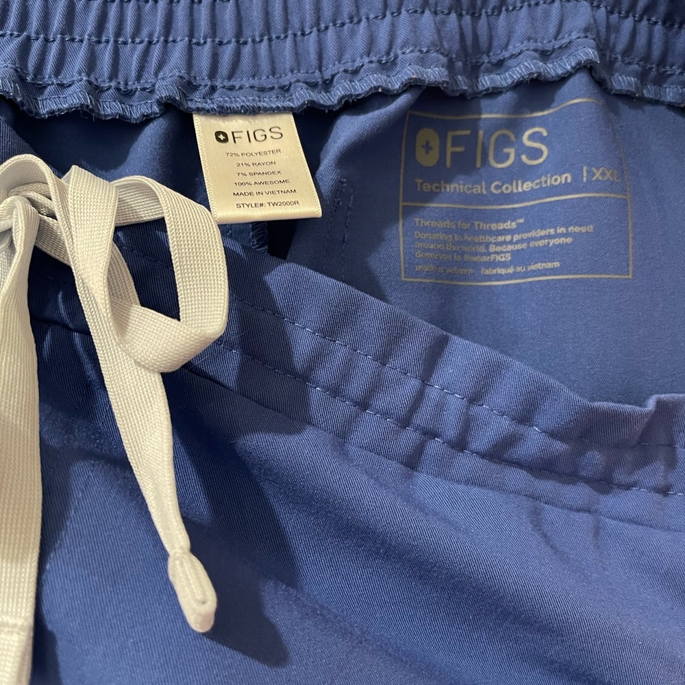 Figs Denim Rafaela top and Yola pants XXL - Picture 4 of 5